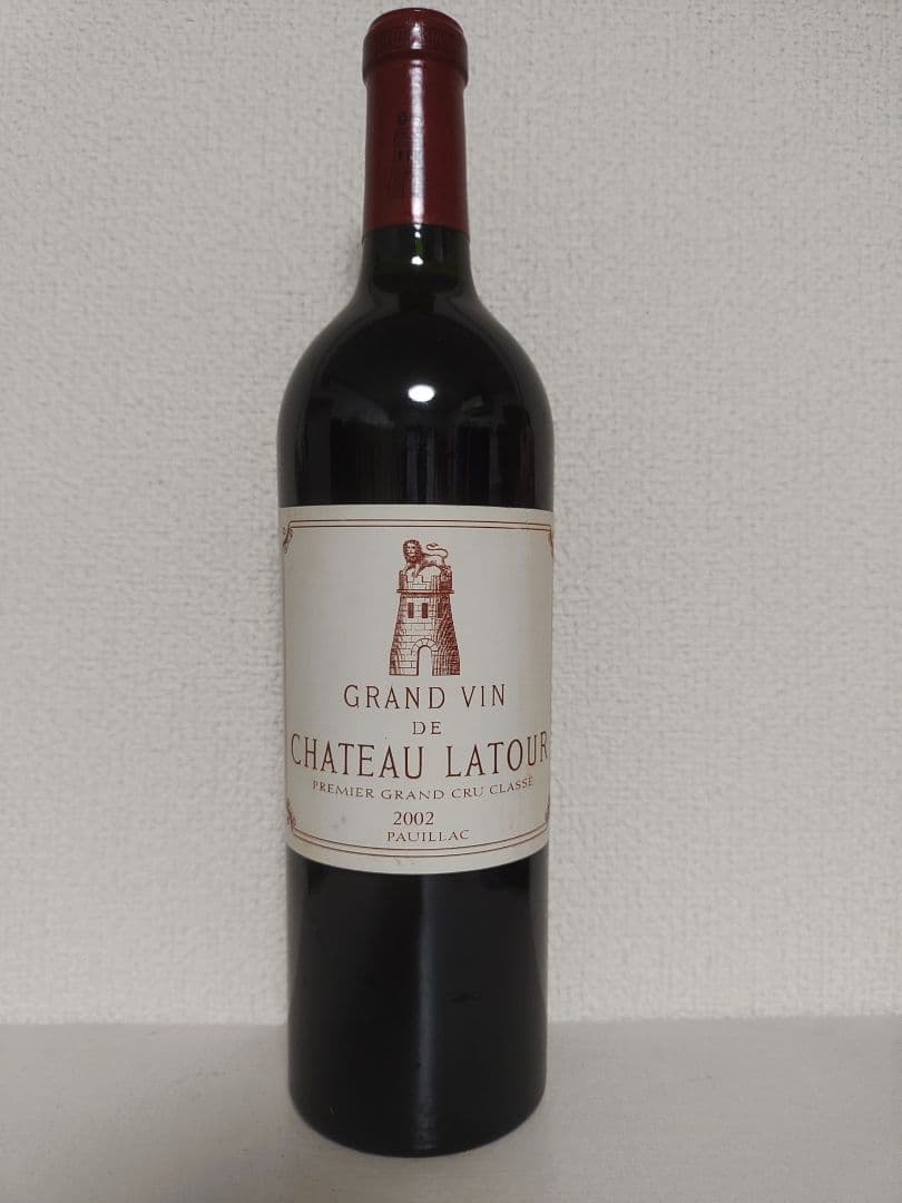 未開栓★シャトーラトゥール2002 750ml