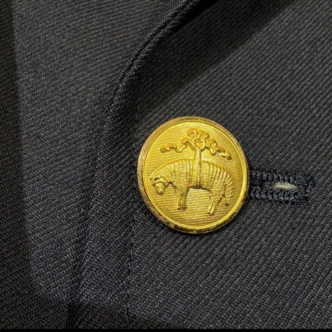 Brooks Brothers 紺ブレザー ダブルブレスト 金ボタン ウール L