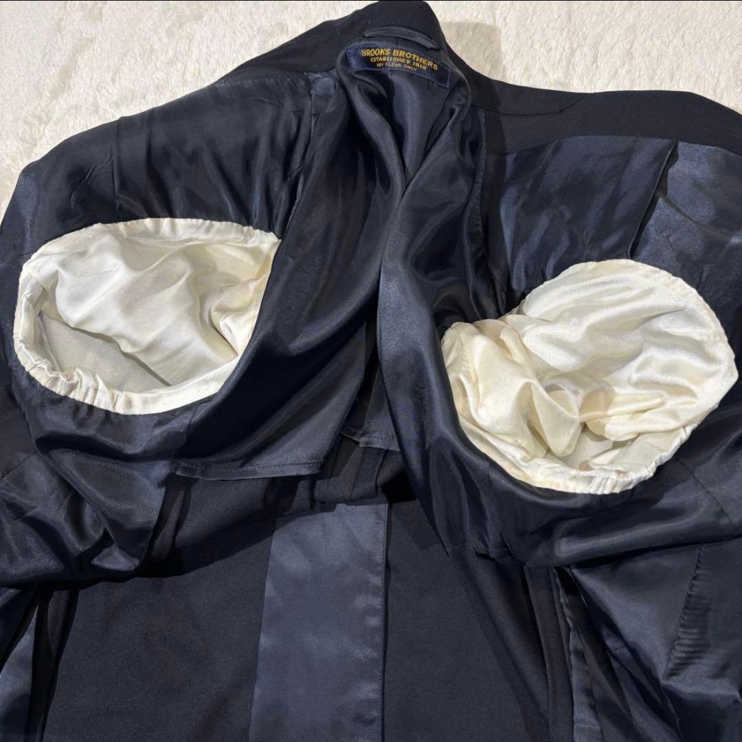Brooks Brothers 紺ブレザー ダブルブレスト 金ボタン ウール L