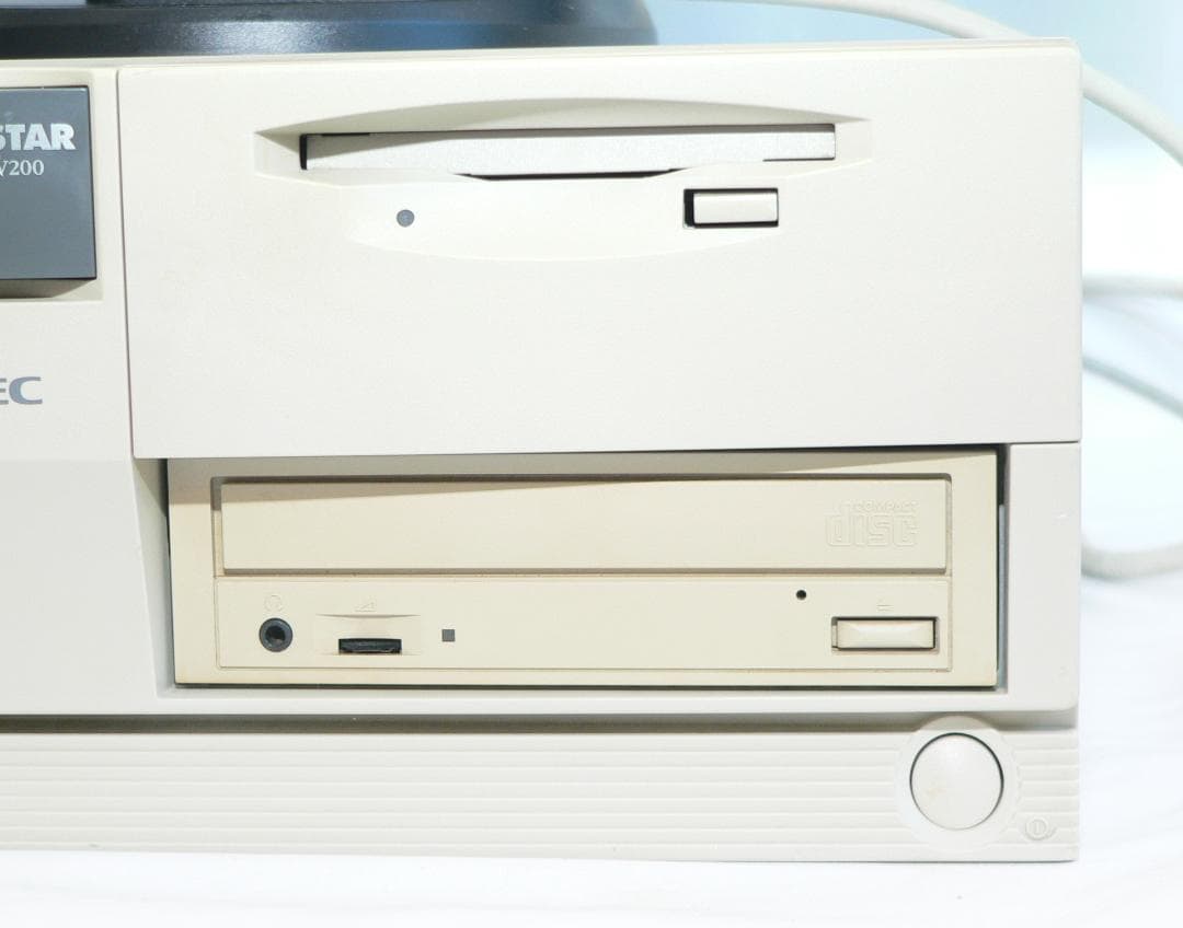 NEC PC-9821V200 MSDOS6 CFカード メンテナンス 動作品