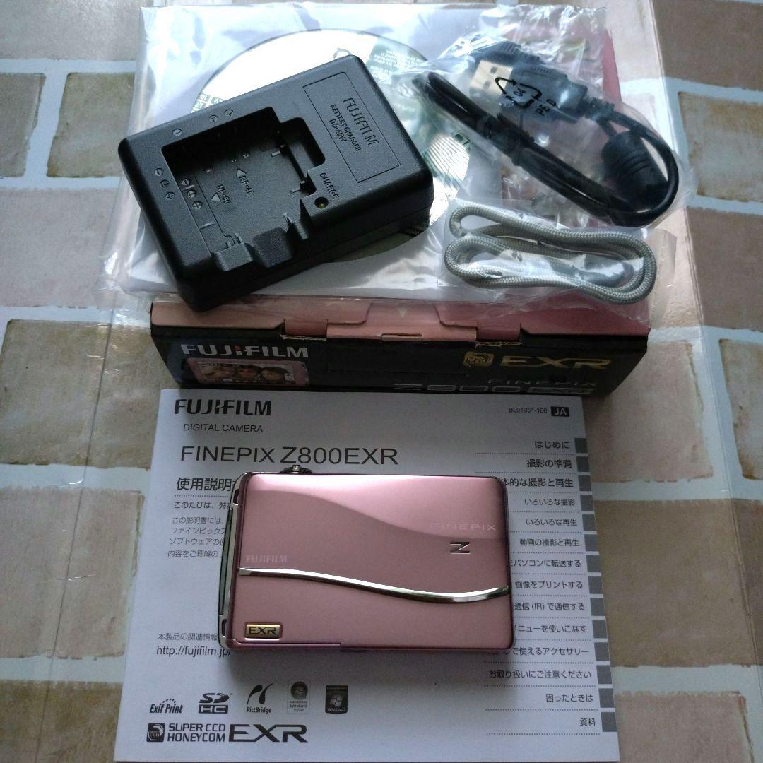 Fujifilm FinePix Z800EXR ピンク Y2K デジカメ
