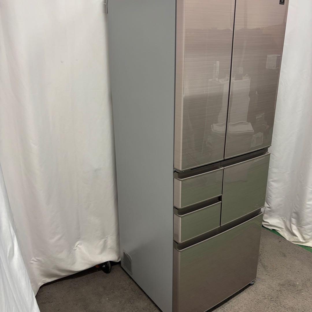★116　冷蔵庫　シャープ　500-600ℓ　安い　綺麗　フレンチドア　設置無料