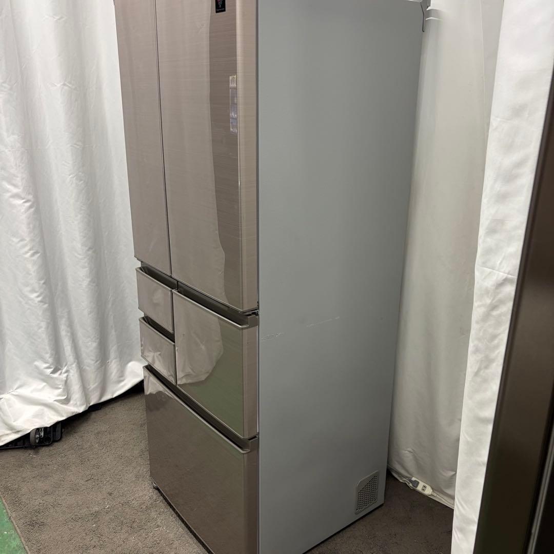 ★116　冷蔵庫　シャープ　500-600ℓ　安い　綺麗　フレンチドア　設置無料