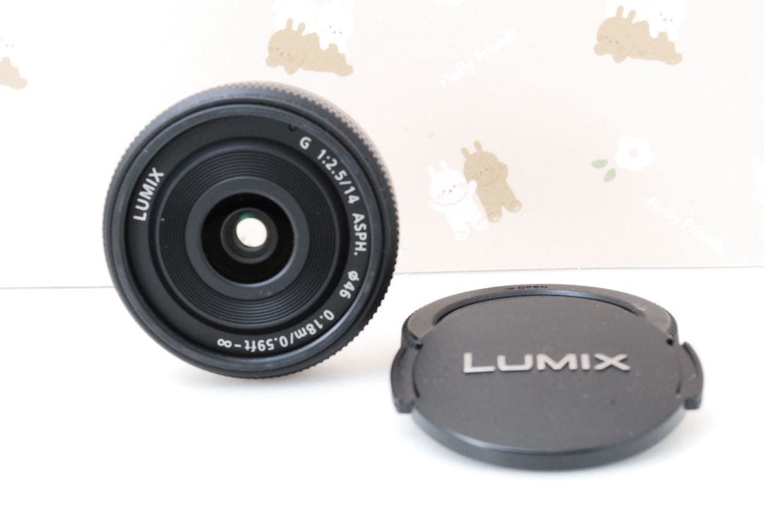 美品❤️panasonic LUMIX 14mm F2.5❤️単焦点レンズ❤️