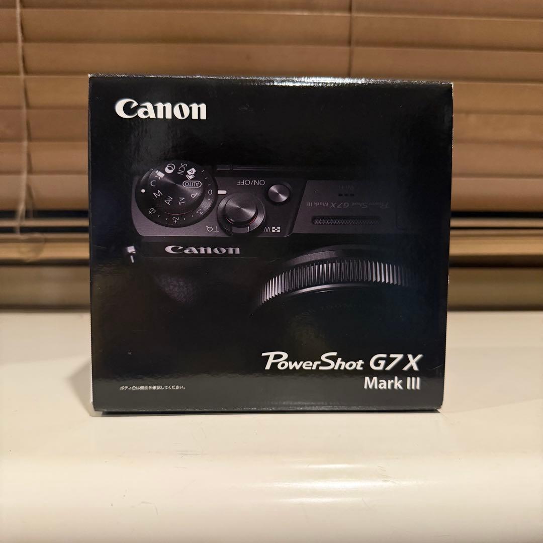 新品未使用 Canon PowerShot G7X Mark3 シルバー