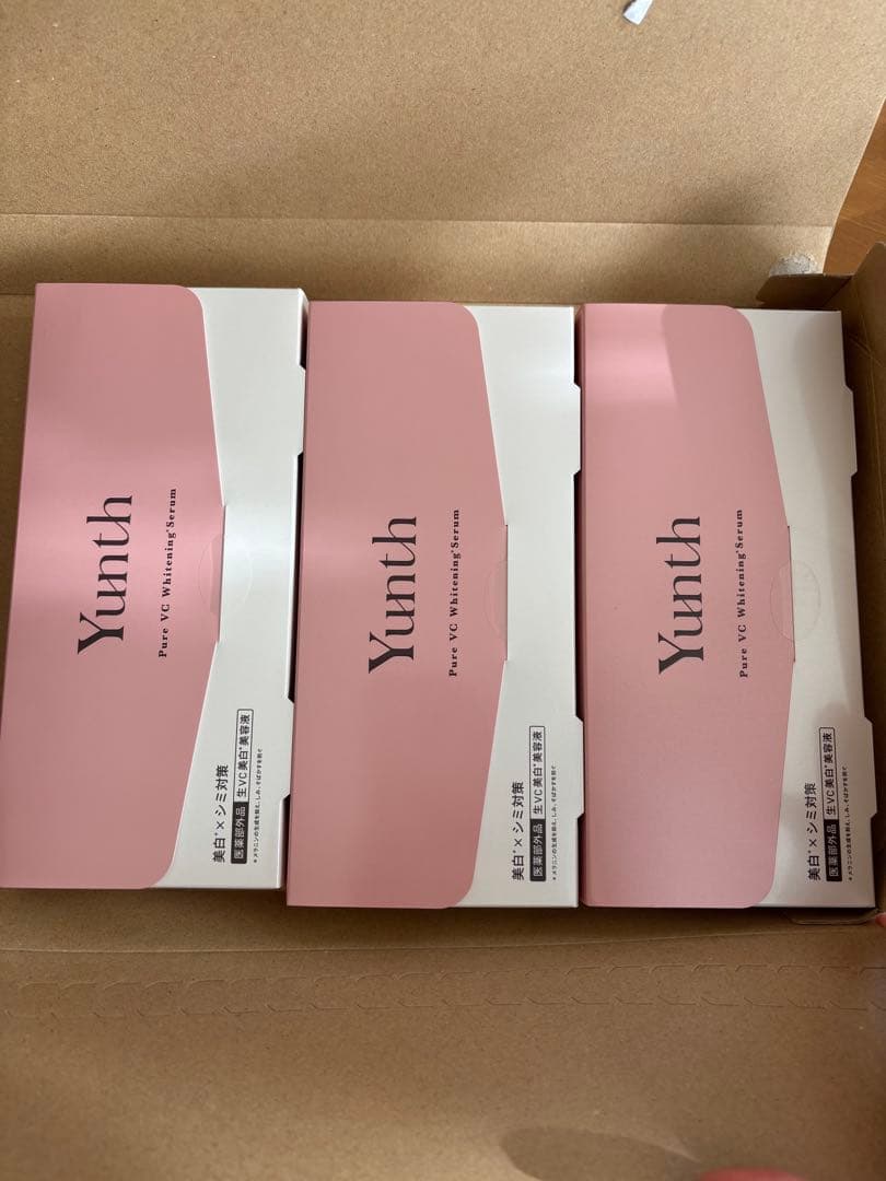 ユンスYunth Pure VC Whitening Serum 6箱