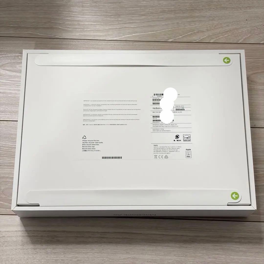 MacBook Air M3 シルバー 13インチ US配列