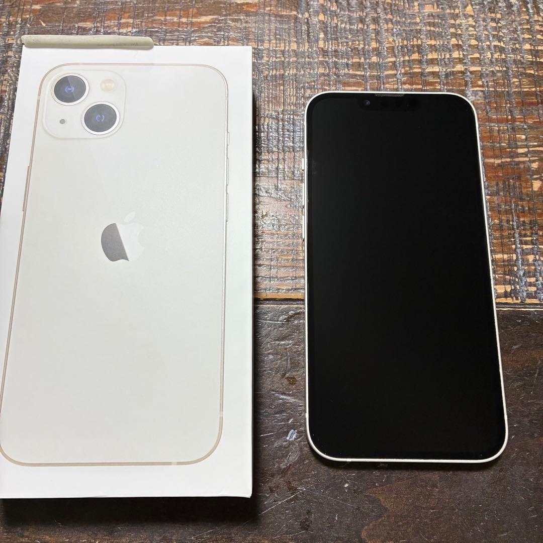 Apple iPhone 13 128GB ホワイト 箱付き