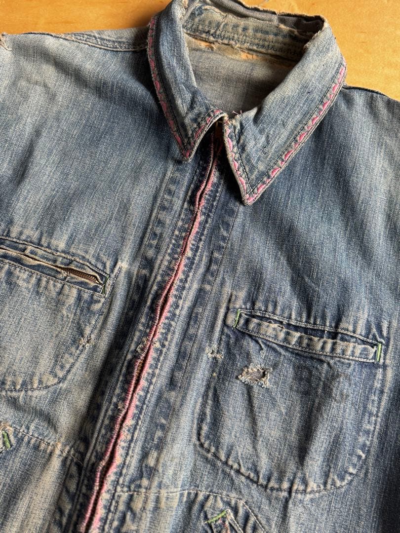 60s DENIMJACKET vintage 襤褸
