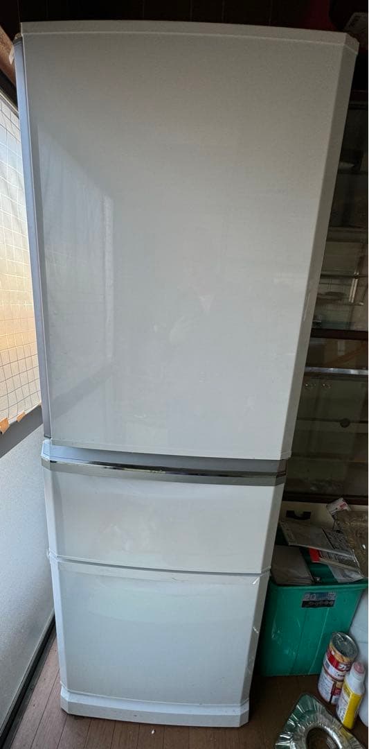 三菱 冷凍冷蔵庫 MR-C34E-W