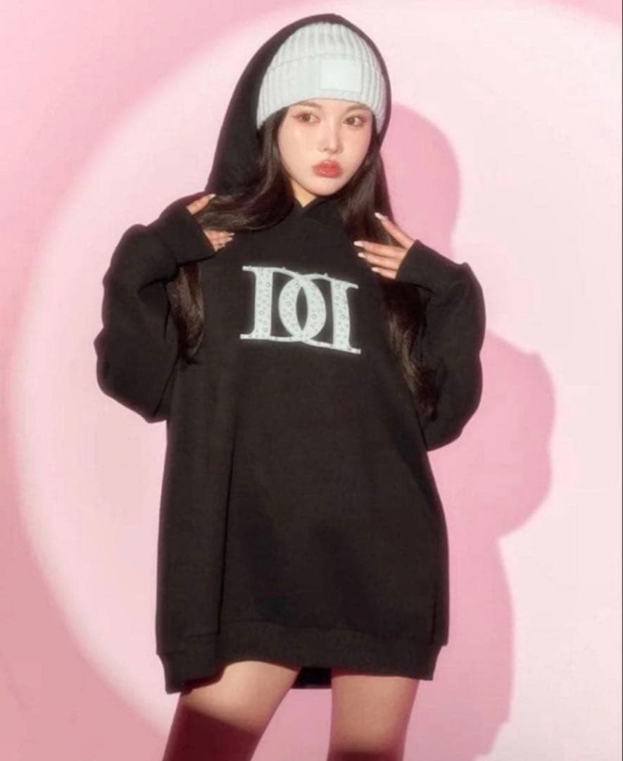 ダーリッチ パールスプリングフーディー BLK ブラック