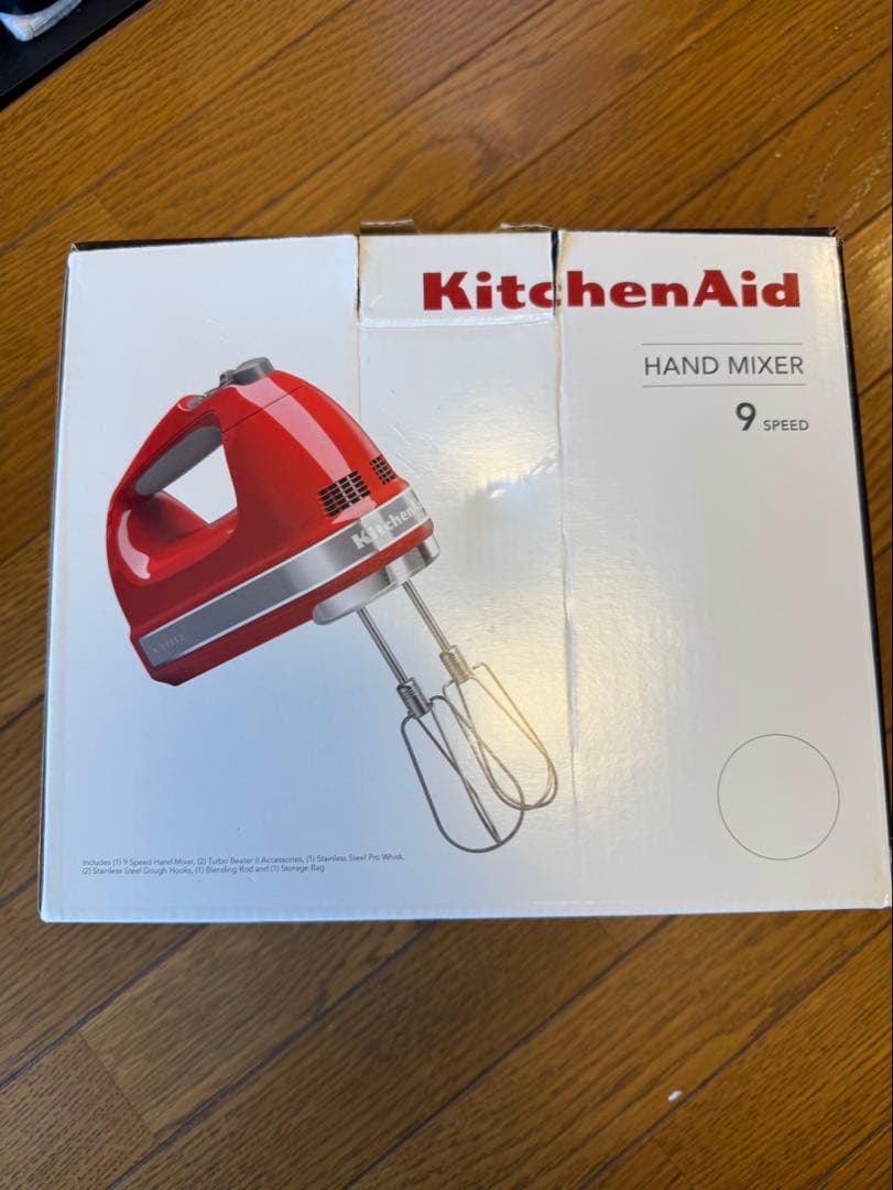 KitchenAid ハンドミキサー 9 SPEED