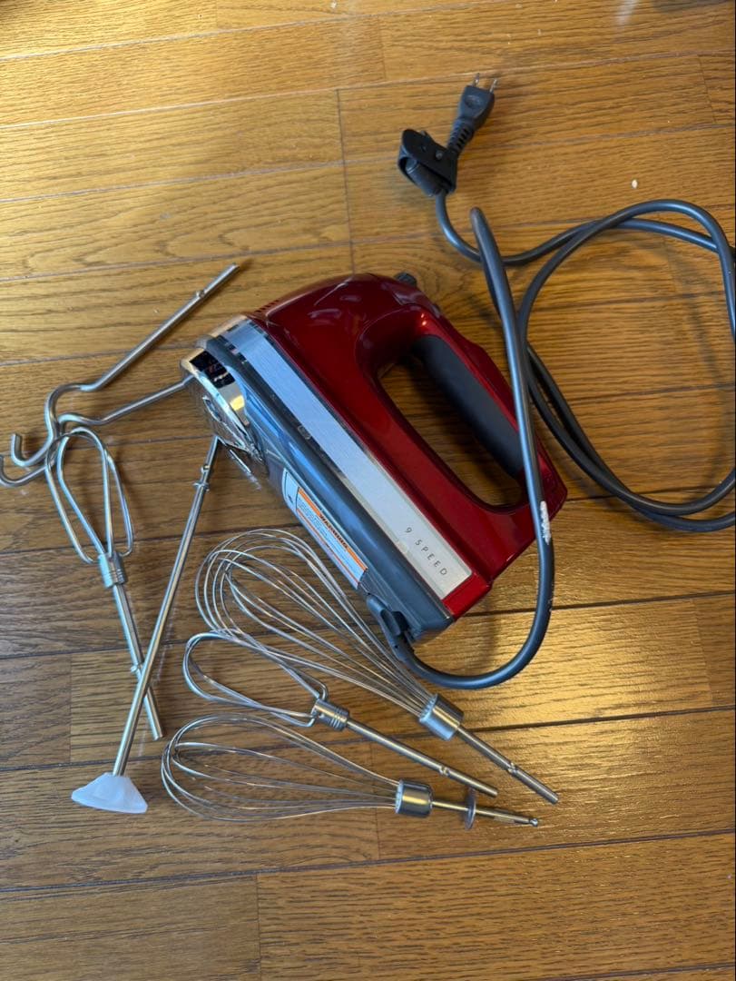 KitchenAid ハンドミキサー 9 SPEED