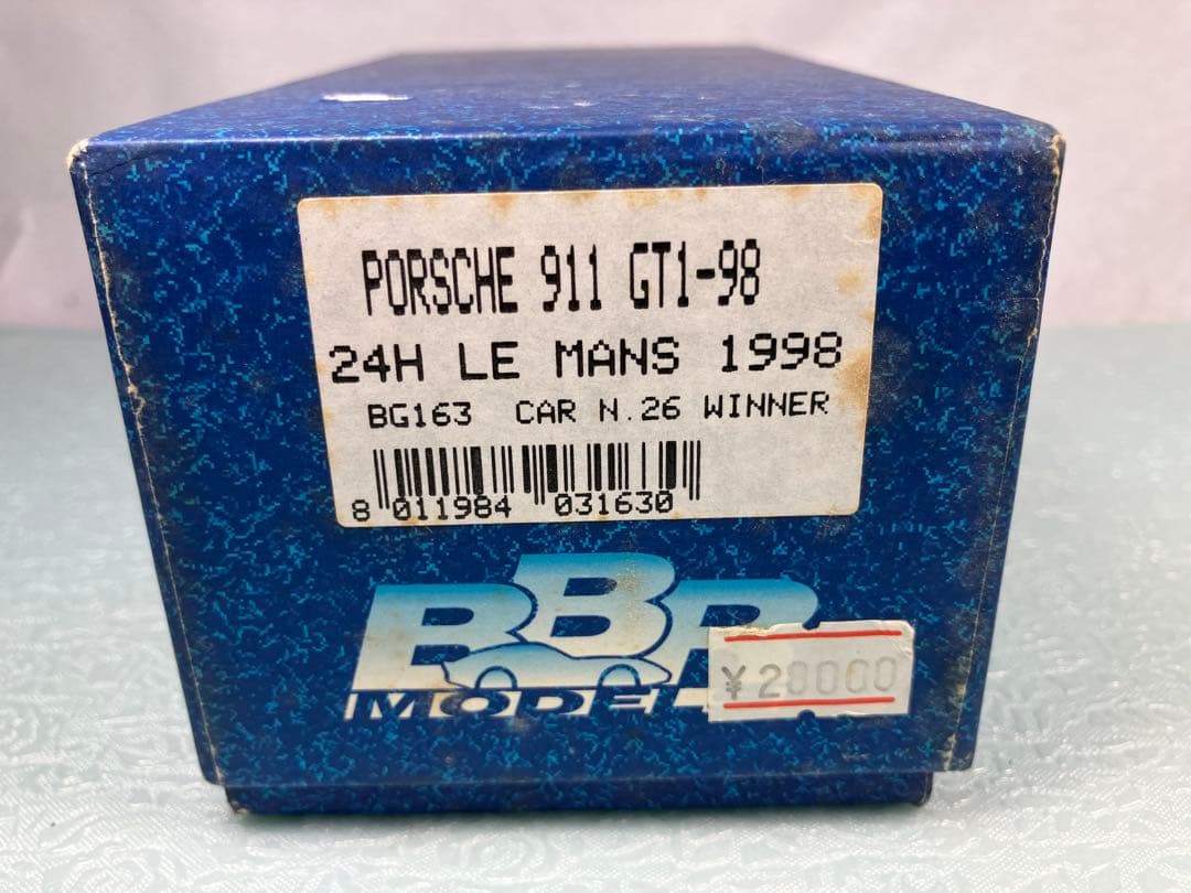 BBR ポルシェ911 GT1 LM1998 優勝車　No.26