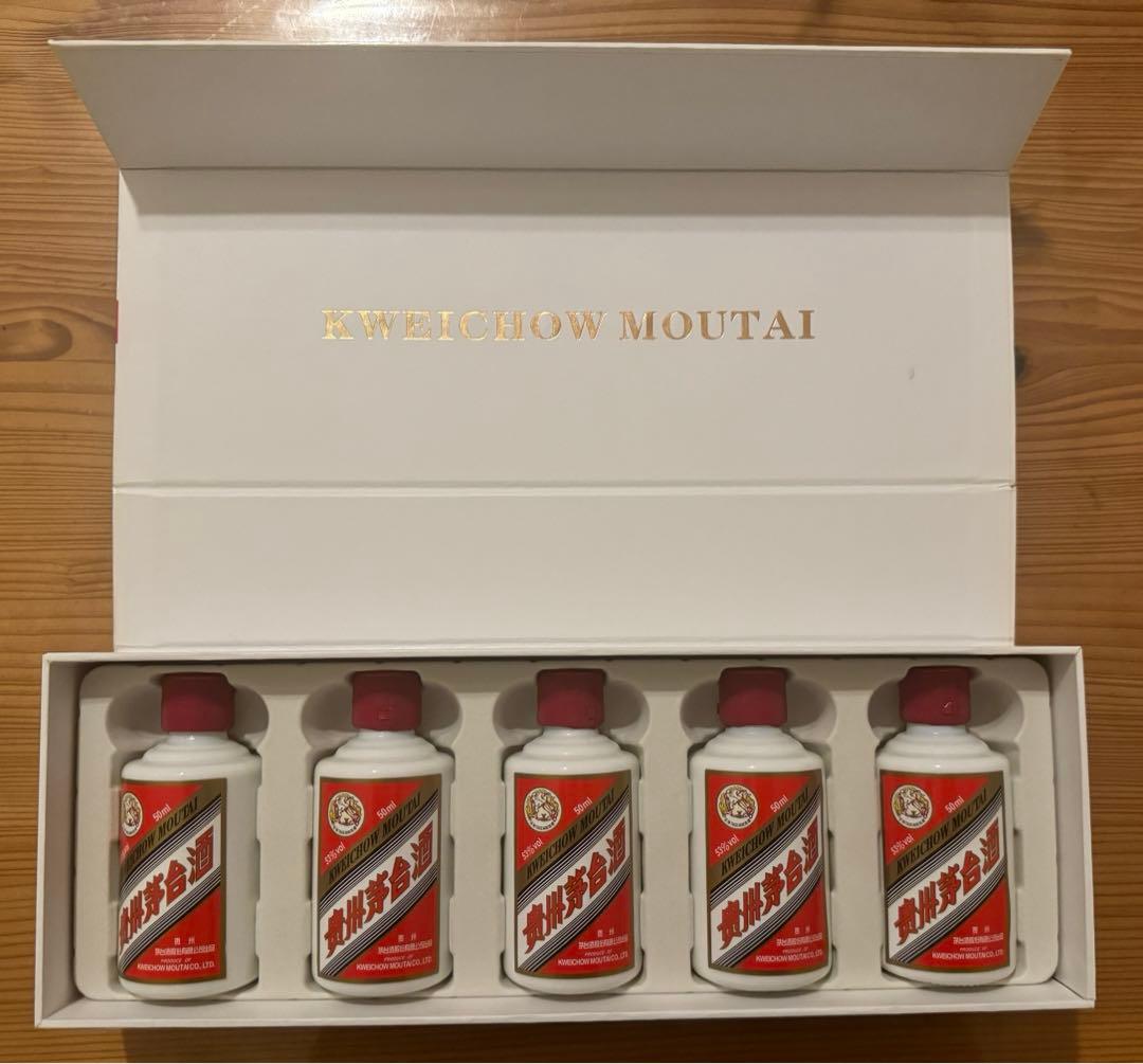 貴州茅台酒　マオタイ　ミニボトル　5本セット