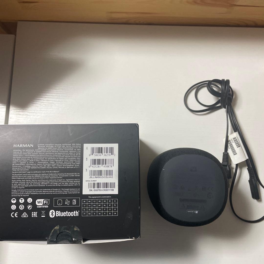 JBL LINK MUSIC ブラック ★最終値下げ致しました★