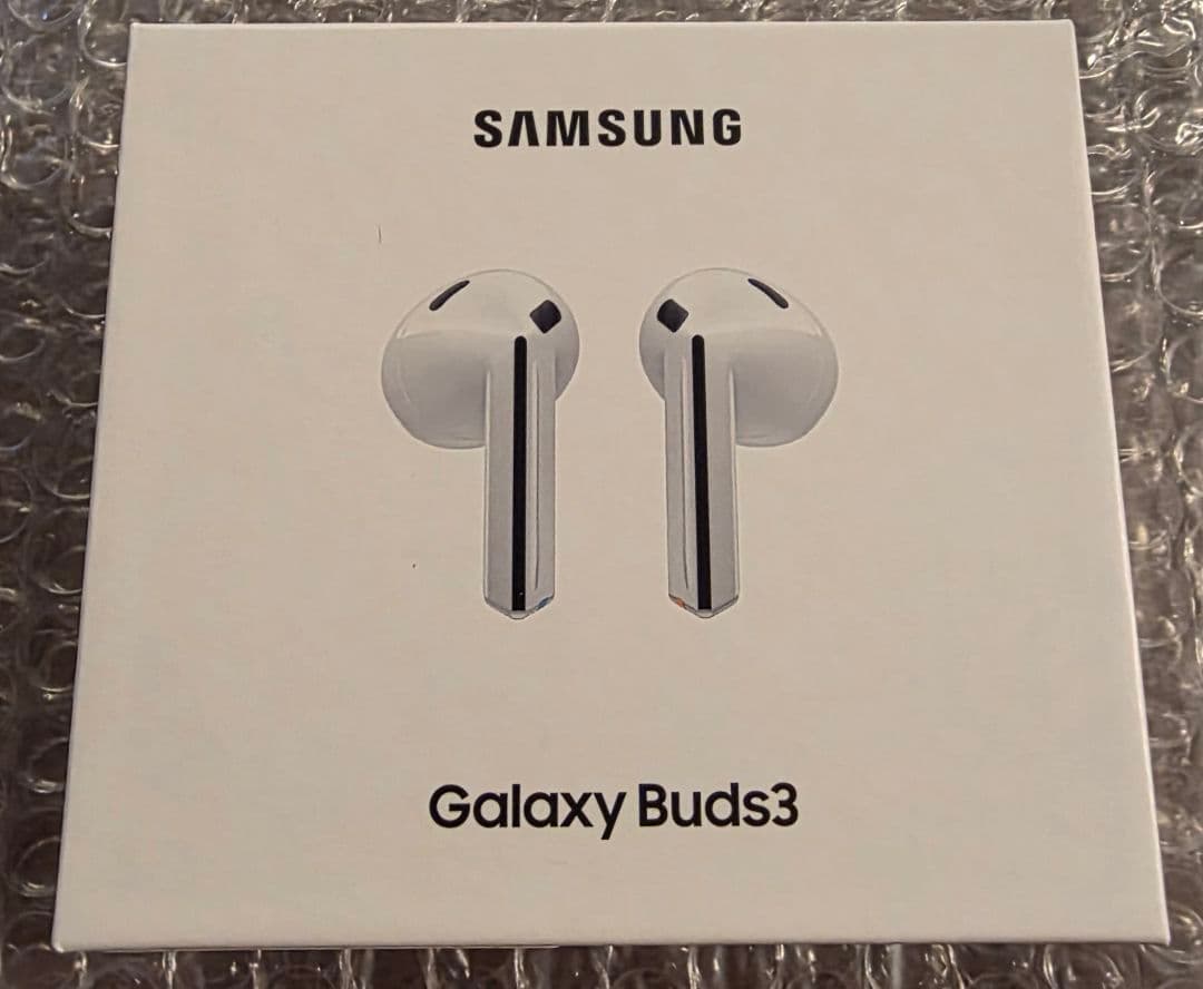 Samsung Galaxy Buds3 ワイヤレスイヤホン ホワイト