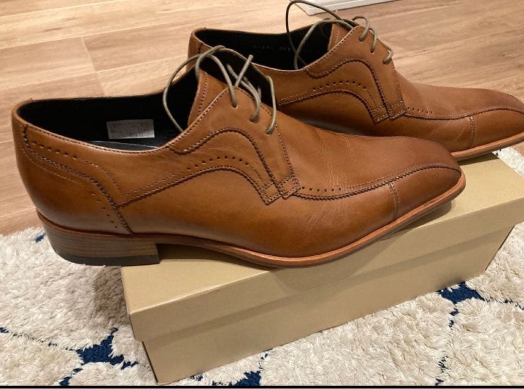 KATHARINE HAMNETT ドレスシューズ 26.5cm ブラウン