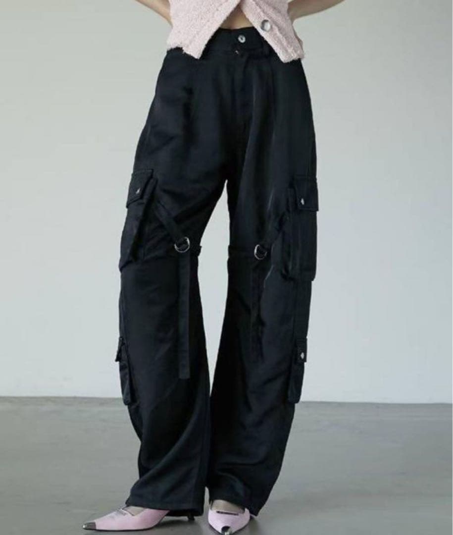パンツ PRANK PROJECT Barrel Leg Cargo Pants