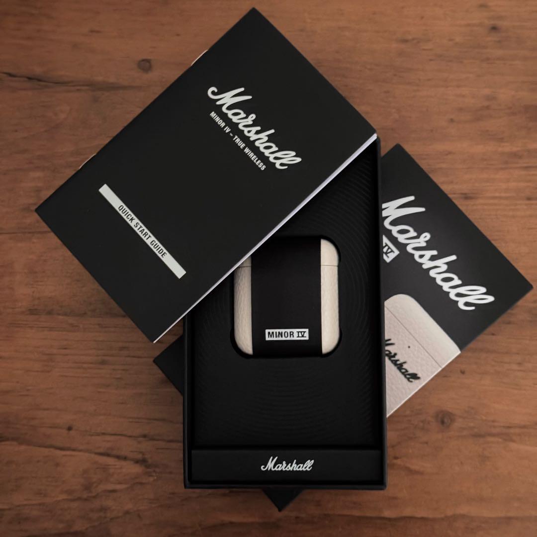 Marshall MINOR4 CREAM　ワイヤレス イヤホン