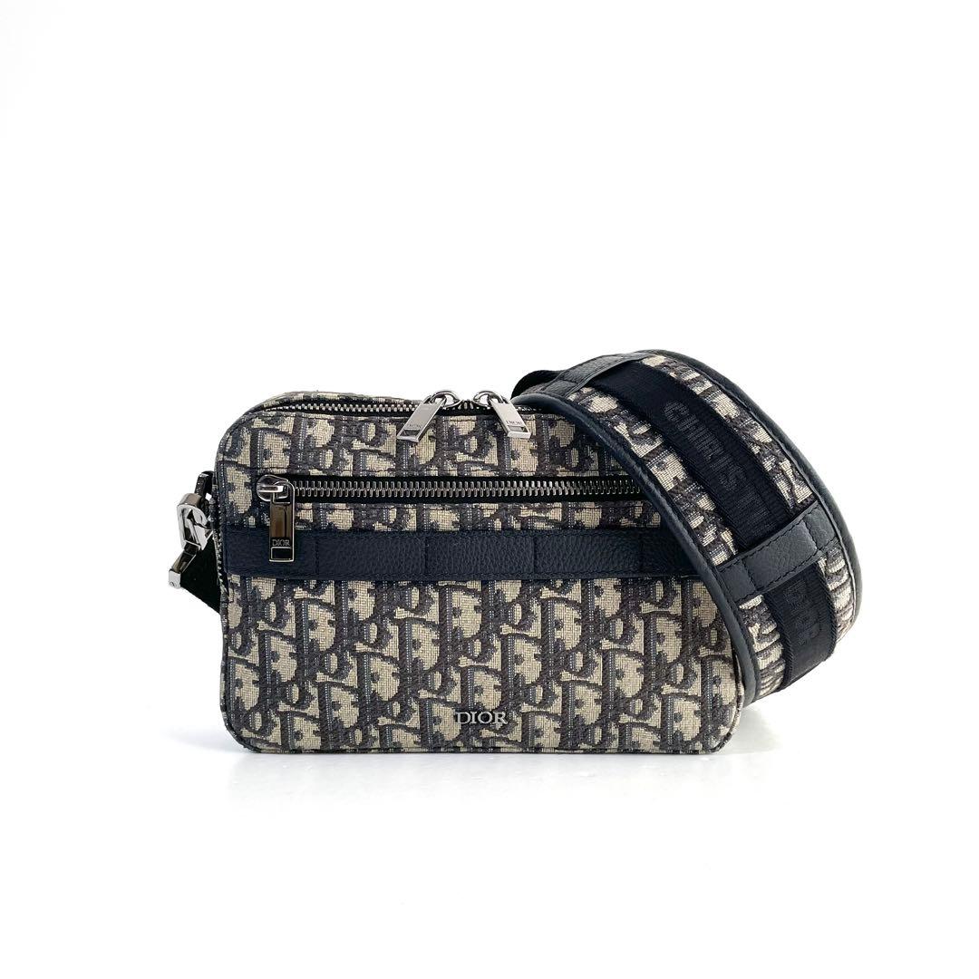 【極美品/RFID】ディオール サファリ オブリーク ショルダーバッグ