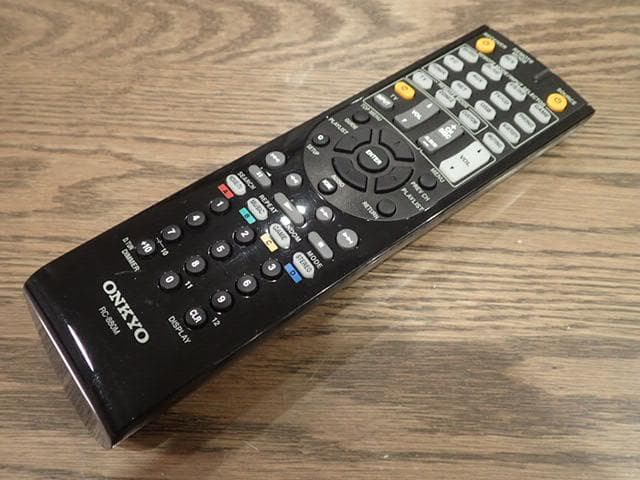 ONKYO AVアンプ TX-NR838 純正リモコン他多数・美品・快調・美音