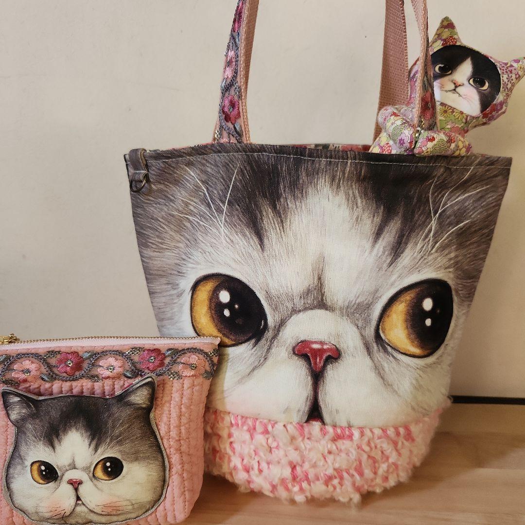 ゆ*ら様 コヤンイサムチョン　毛糸のカゴバック　ハンドメイド