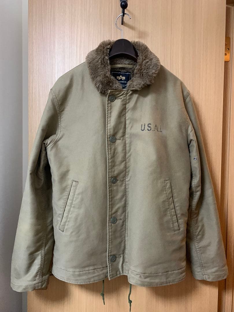 N1デッキジャケット ALPHA INDUSTRIES INC.