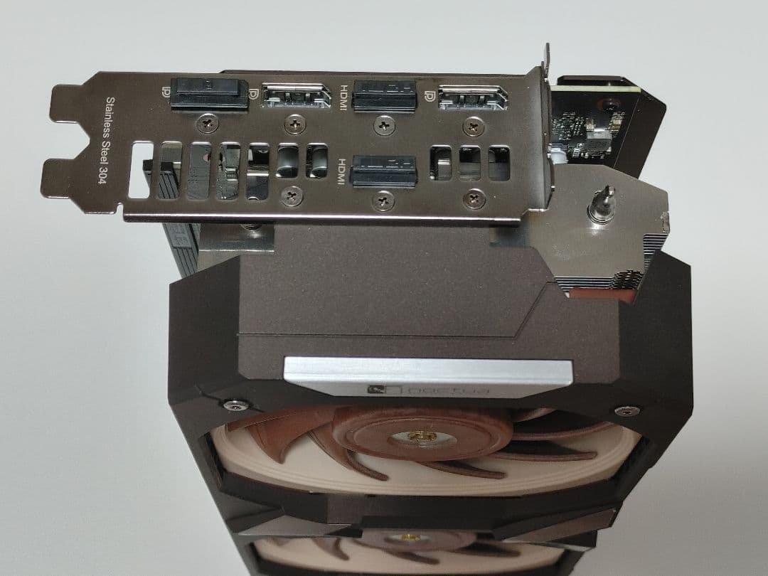 Asus x Noctua RTX3070 GPU 動作確認済み