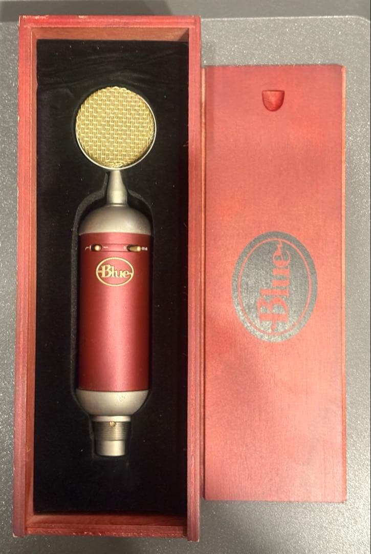 Blue spark sl コンデンサーマイク レッド