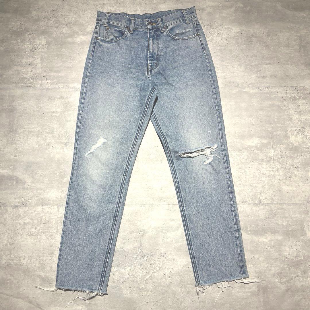 希少　エディ期 CELINE デニムパンツ 28 ダメージ加工 AU64