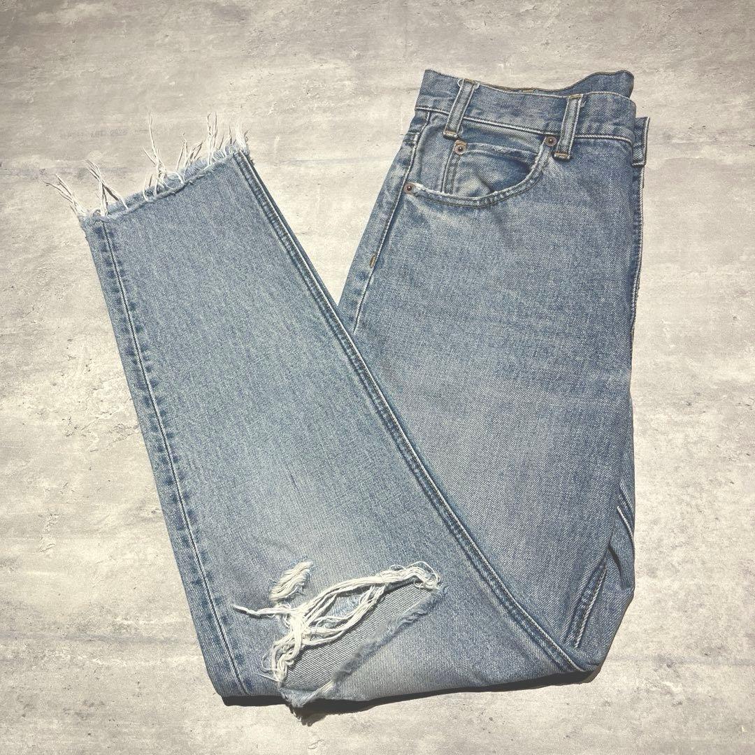 希少　エディ期 CELINE デニムパンツ 28 ダメージ加工 AU64