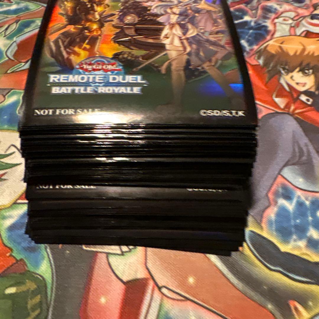 遊戯王　スリーブ　79枚　アラメシア　リモートデュエル　運命の旅路