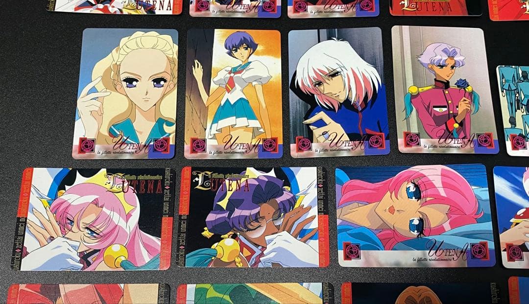 少女革命ウテナ カードダス アマダ 開封したばかりの美品カード 32枚セット