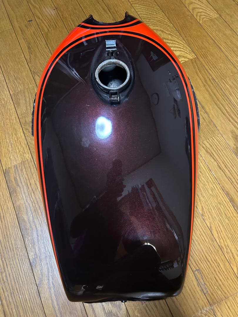 Z1燃料タンク、火の玉カラー