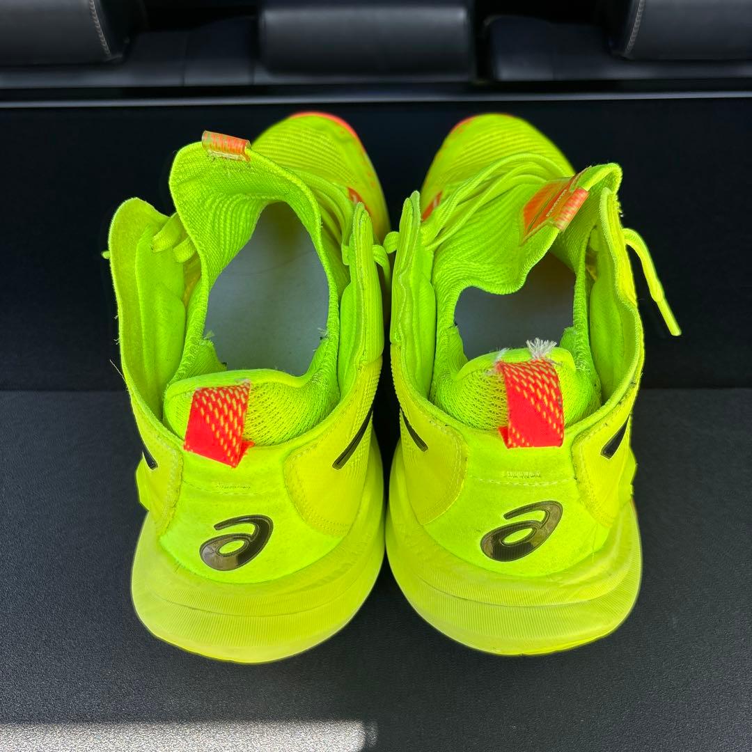 ASICS RISE 2 バレーボールシューズ 蛍光イエロー28センチ