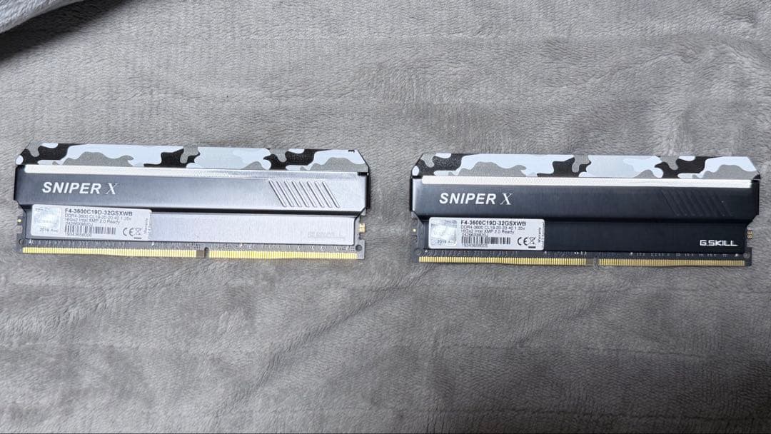 G.SKILL SNIPER X DDR4 16GB*2 (32GB) メモリー