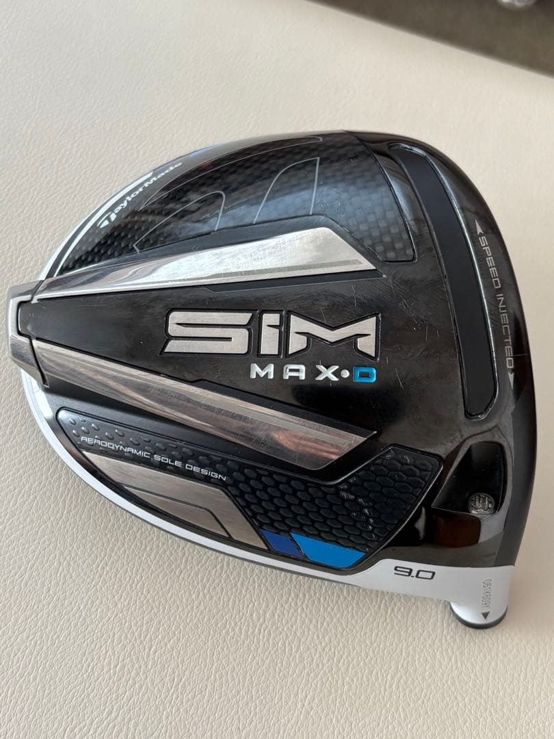 TaylorMade SIM MAX D ドライバー 9.0 ヘッド