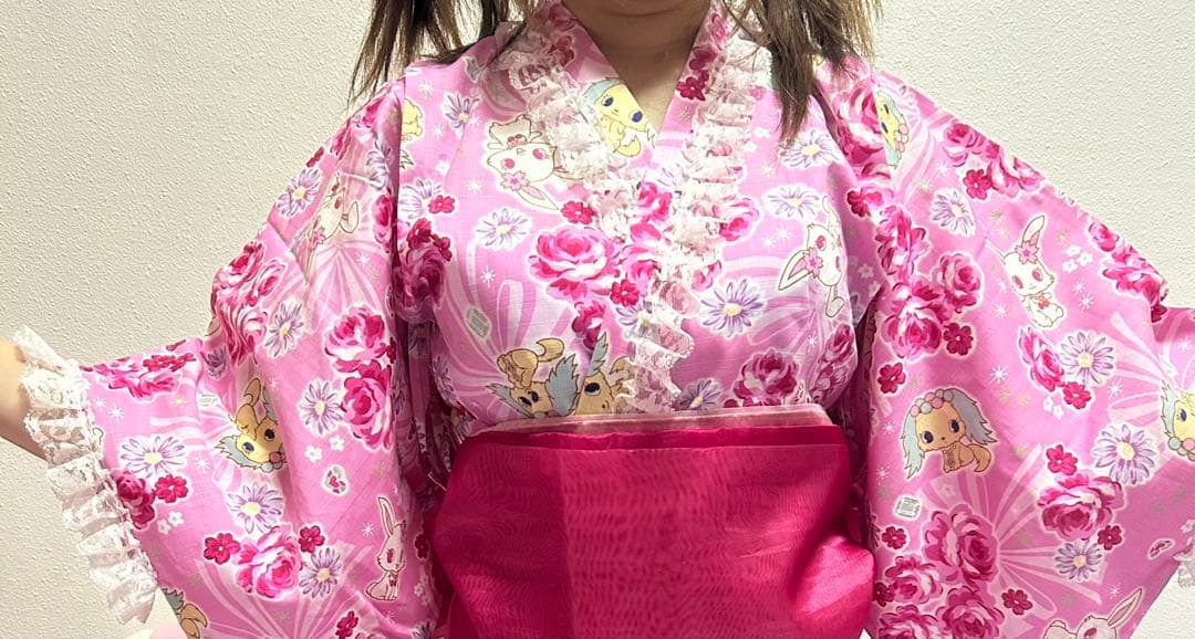 ♥浴衣ドレス♥ ジュエルペット140 150 160地雷 量産 平成女児