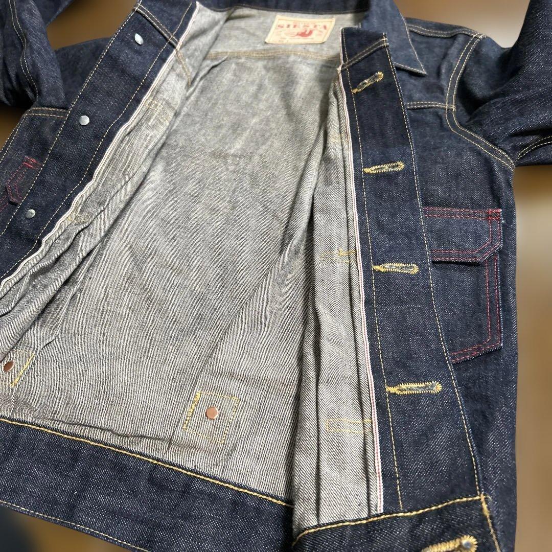 最終値下げ希少マルボロ限定 デニム工房 SIESTA 2ndタイプ赤耳 L