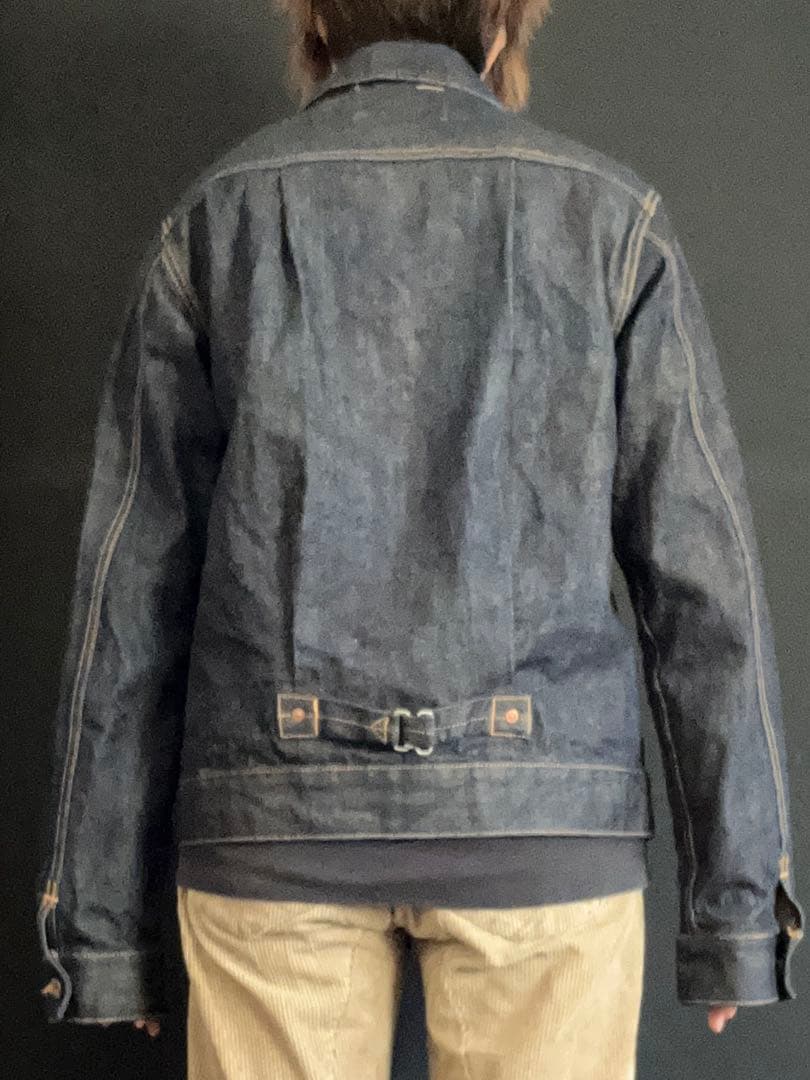 最終値下げ希少マルボロ限定 デニム工房 SIESTA 2ndタイプ赤耳 L