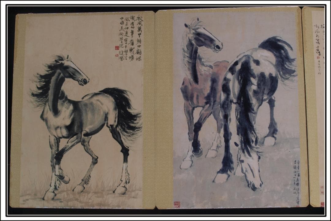中国近時代の古本　絵冊　書籍　肉筆絵　激安骨董品 DE246C9-2