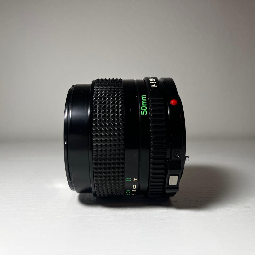【美品】Canon New FD 50mm f/1.4 オールドレンズ