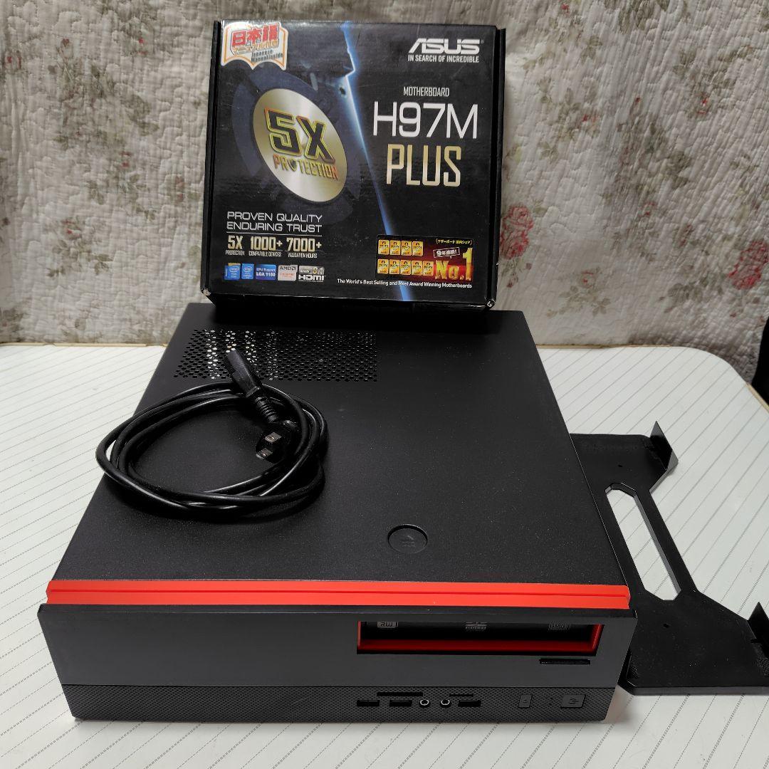 ASUS H97M-PLUS Win10 自作 CPU Mem SSD HDD