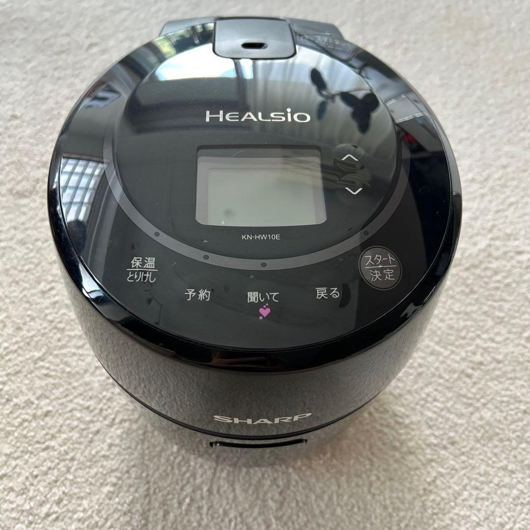SHARP HEALSIO KN-HW10E ブラック