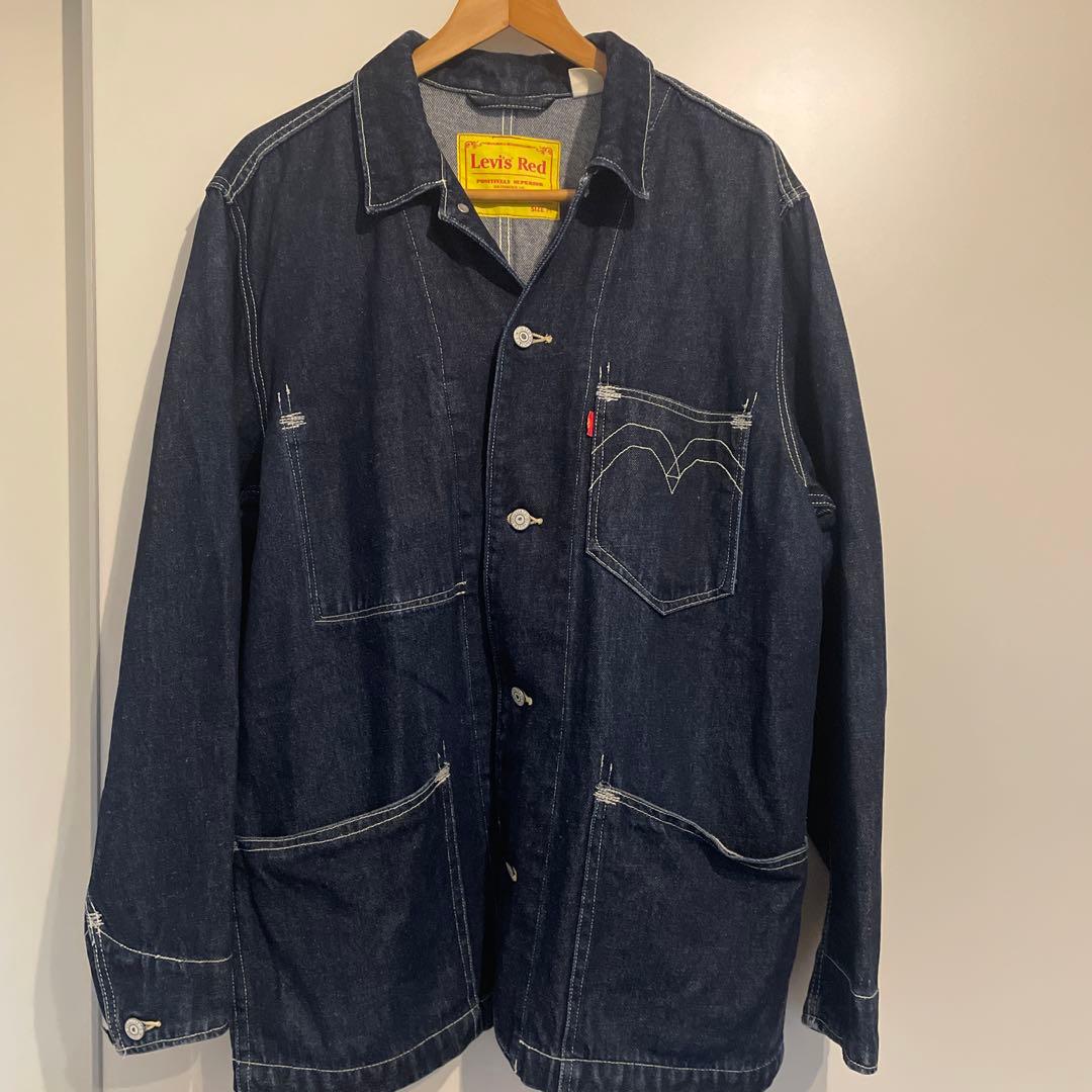 ＿t9791 Levi's Red デニムジャケット Mサイズ