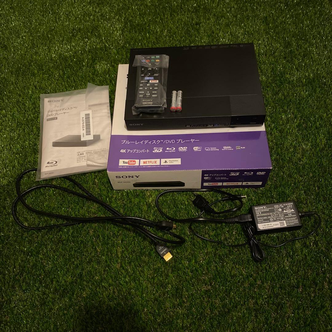 SONY 美品　ブルーレイディスク/4Kアップコンバート　BDP-S6500