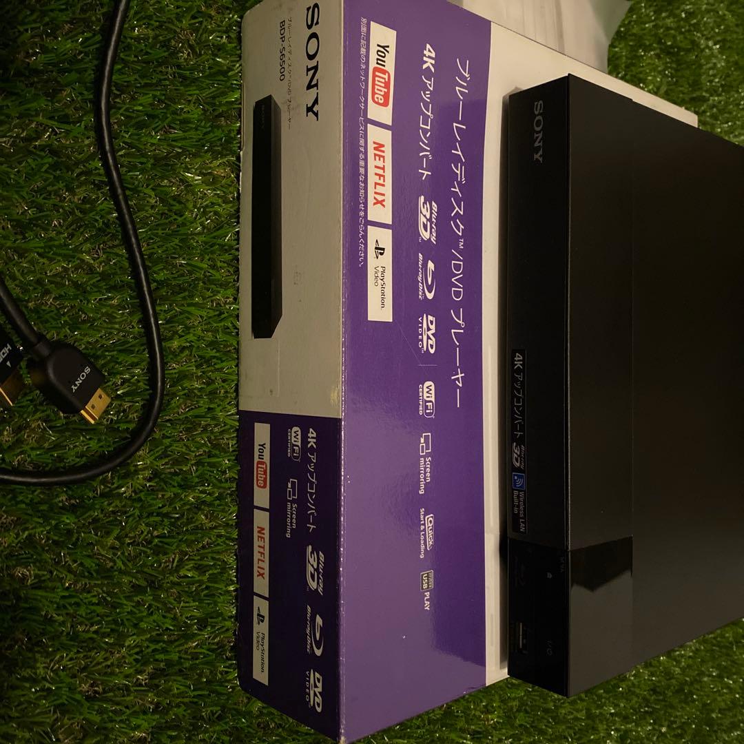 SONY 美品　ブルーレイディスク/4Kアップコンバート　BDP-S6500