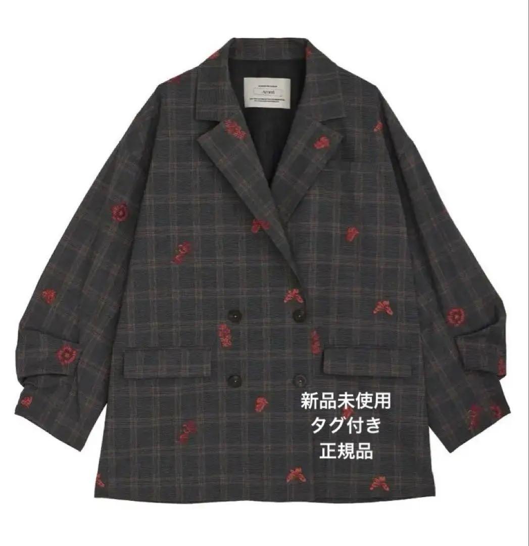 AMERI CHECK FLOWER PAPA JACKET ジャケット 新品