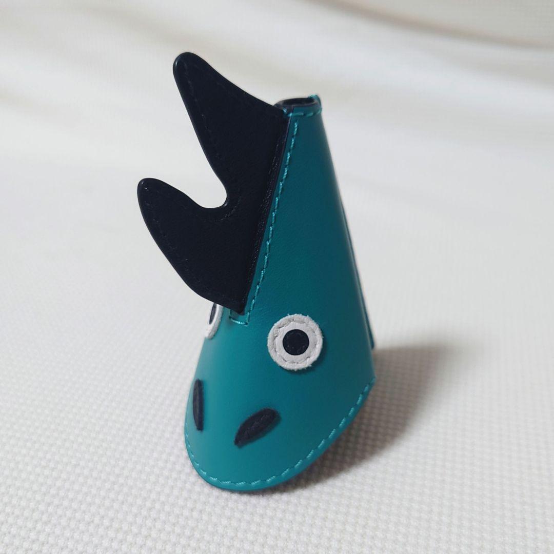 LOEWE ドラゴンチャーム ターコイズ パーソナライズチャーム